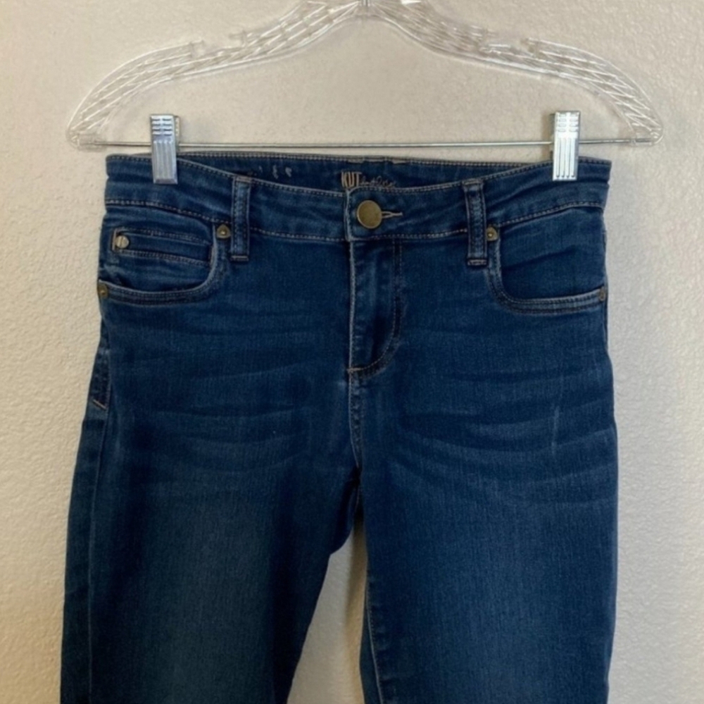 Kut from the Kloth Mia Mid Rise Slim Fit Jeans Size 2 - Picture 6 of 9